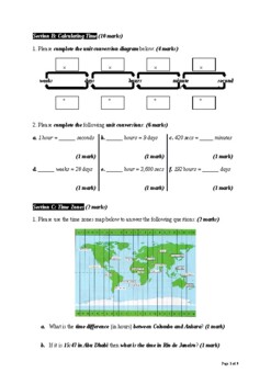 cambridge primary mathematics 6 unit 2b chapter review test with