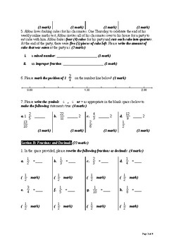 cambridge primary mathematics 6 unit 3a chapter review test 2 with