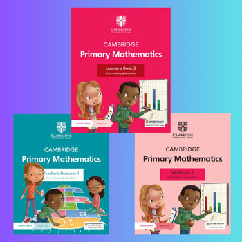 Preview of Cambridge|Primary mathematics 3 |learner's book| workbook|Teacher's resourcer|