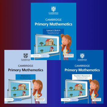 Preview of Cambridge|Primary mathematics 6 |learner's book| workbook|Teacher's resourcer|