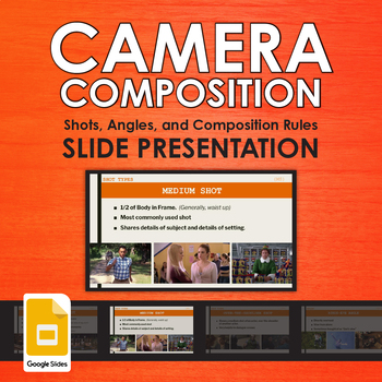 Preview of Camera Composition in Film - Camera Shots and Angles - Slides Presentation