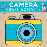 Camera Craft Template | Camera Cut & Paste Craft Activity