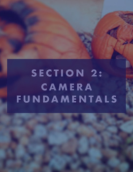 Preview of Camera Fundamentals Bundle (Section 2: Preparing your students: Premiere Pro)