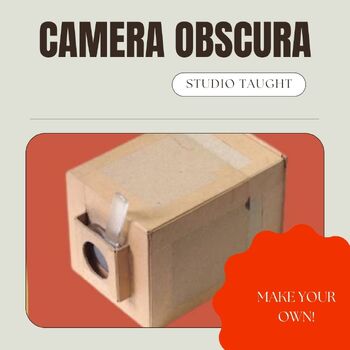 Preview of Camera Obscura Lesson Plan and Materials