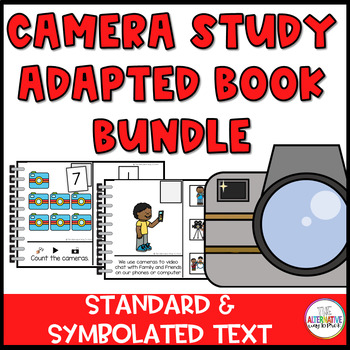 Preview of Camera Study Adapted Book Bundle Curriculum Creative