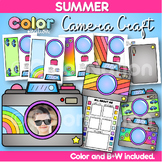 Camera Summer Craft - All About me - Bulletin Board Activi