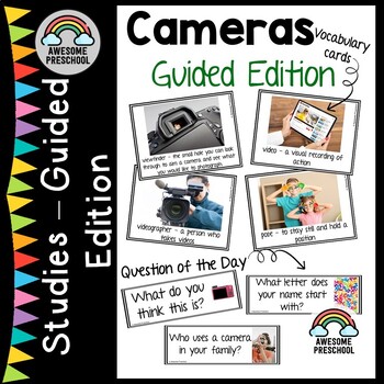 Preview of Cameras - GUIDED EDITION (Creative Curriculum®)