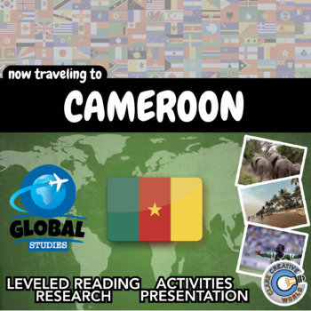 Preview of Cameroon - Global Studies - Leveled Reading, Activities, Slides & Digital INB