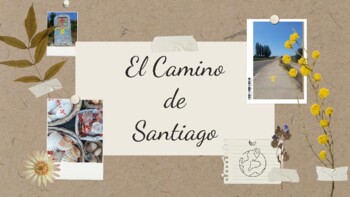 Preview of Camino de Santiago: Basic Vocabulary and Information for Beginners (A1/A2) - PDF