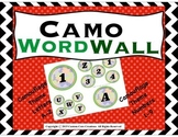 Camo Word Wall Set