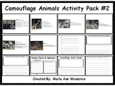 Camouflage Animals Activity Pack #2