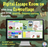 Camouflage Digital Escape Room and Reading Passages