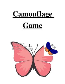 Preview of Camouflage Game (protective coloration)