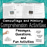 Camouflage and Mimicry Activities and Reading Comprehensio