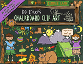Camp Chalkboard - Clip Art Download for Outdoor Fun