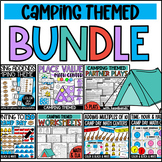 Camp Day BUNDLE Worksheets Activities and Centers Camping Theme