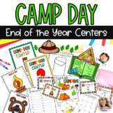 Camp Day Camping Themed Activities End of the Year Centers