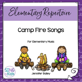 Preview of Camp Fire Songs for Elementary Music