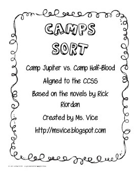 Percy Jackson - Camp Half Blood Cabins and Chariot Review Flashcards