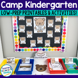 Camp Kindergarten Activities and Printables for Kindergart