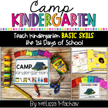 Preview of Camp Kindergarten - Basic Readiness Skills for Back to School