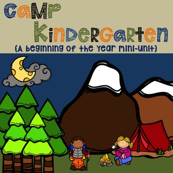Preview of Camp Kindergarten Mini Unit