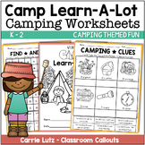Camping Theme Activities | 1st Grade Worksheets