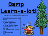 Camp Learn-a-Lot (Reading and Writing Centers for Engageme