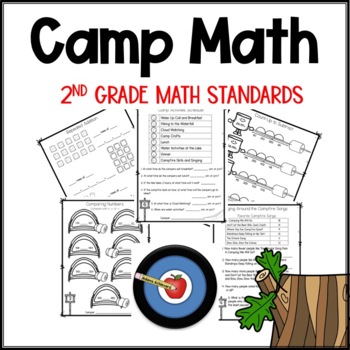 Preview of Camp Math: Math Standards Practice for 2nd Grade