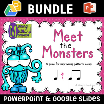Preview of Meet the Monsters - CS Unit 1 Improvisation - Interactive Game (BUNDLE)
