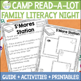 Family Literacy Night Activities - Camping Theme with Edit