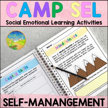 Preview of Self-Management, Self-Control, & Coping | Activities & Worksheets for SEL Skills