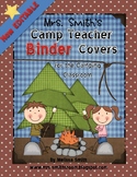 Camp Teacher Binder Covers