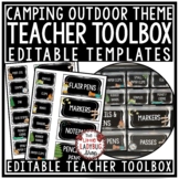 Back to School Camping Theme Classroom Decor Teacher Toolb
