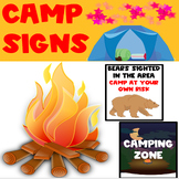 Camp Transformation Signs