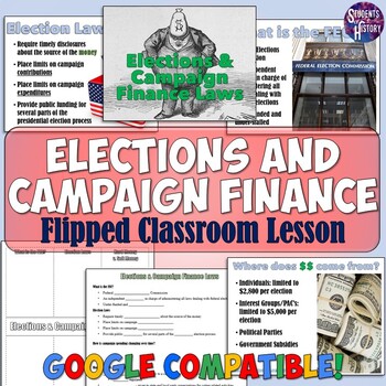 Preview of Campaign Finance and Elections PowerPoint