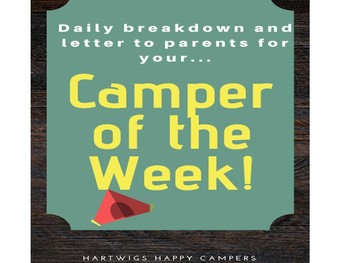 Preview of Camper of the Week