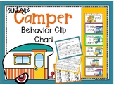 Campers Behavior Clip Chart