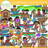 Summer Camping Activities Clip Art