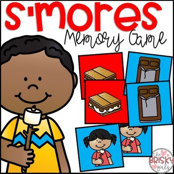 Preview of Camping Activities (S'mores Memory Game)