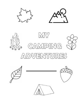 Preview of Camping Activity Workbook