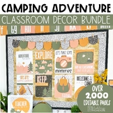 Camping Adventure Classroom Decor Bundle | Nature Classroo