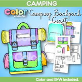 Camping Backpack Craft | Camping Day Theme Activities | Su