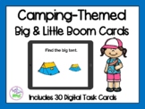 Camping Basic Concepts Boom Cards: Big and Little Edition