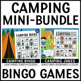 Camping Bingo Games Bundle