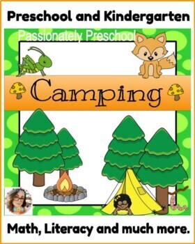 Preview of Camping Bundle for Preschool and Kindergarten