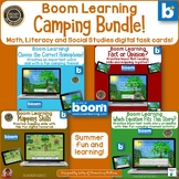 Camping Theme Learning Bundle with Boom Learning Digital T