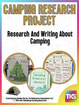 Preview of Camping: A Research and Writing Project PLUS Centers!