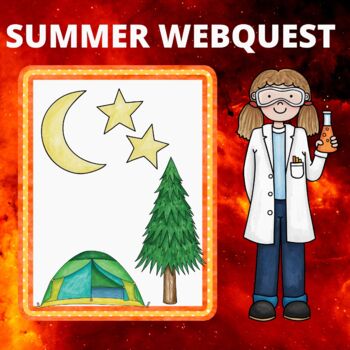 Preview of Chemistry WebQuest  The Great OutdoorsSTEM