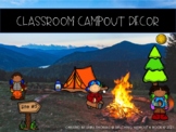 Camping Classroom Decor